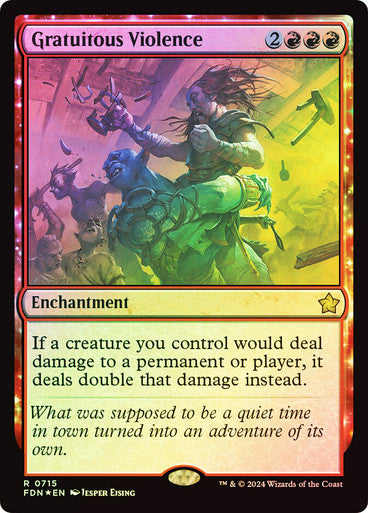 Gratuitous Violence Foil
