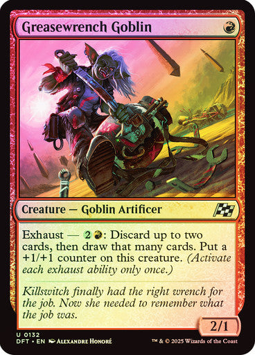 Greasewrench Goblin Foil
