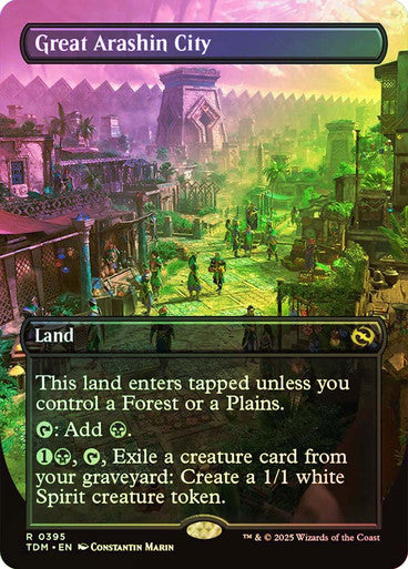 Great Arashin City (Borderless) Foil