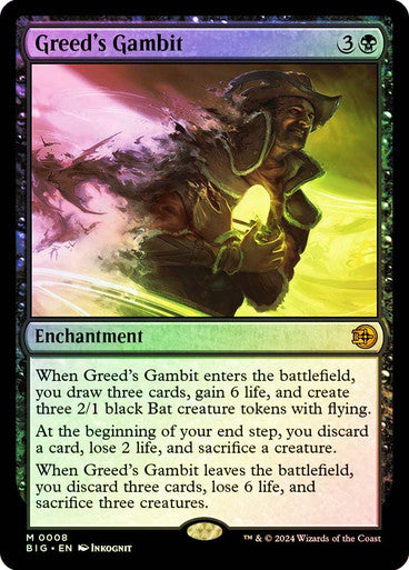 Greed's Gambit Foil
