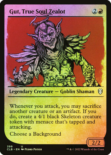 Gut, True Soul Zealot (Showcase) Foil