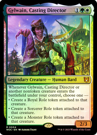 Gylwain, Casting Director Foil