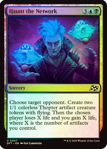Haunt the Network Foil