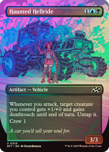 Haunted Hellride (Borderless) Foil