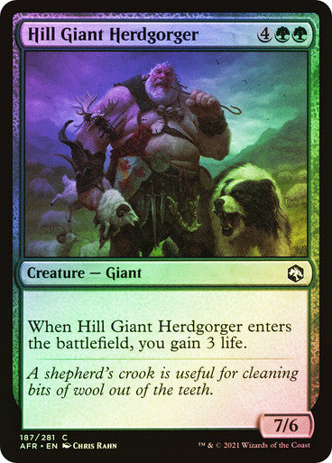 Hill Giant Herdgorger Foil