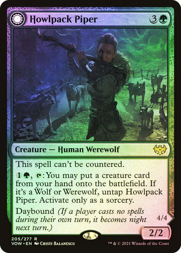 Howlpack Piper // Wildsong Howler Foil