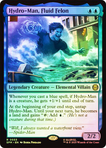 Hydro-Man, Fluid Felon Foil
