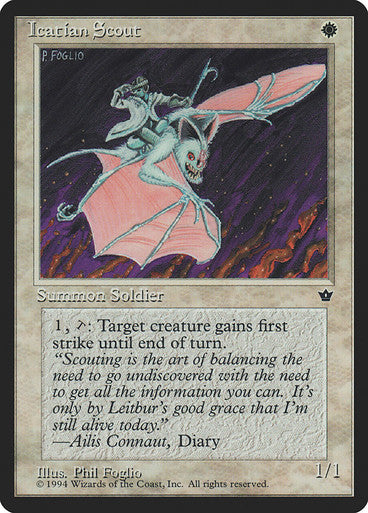 Icatian Scout (Phil Foglio)