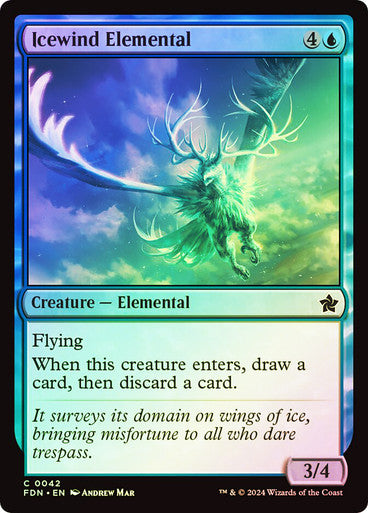 Icewind Elemental Foil