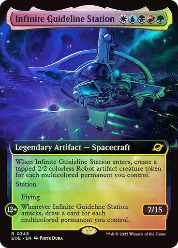 Infinite Guideline Station (Extended Art) Foil
