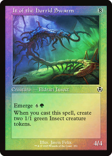 It of the Horrid Swarm (Retro Frame) Foil