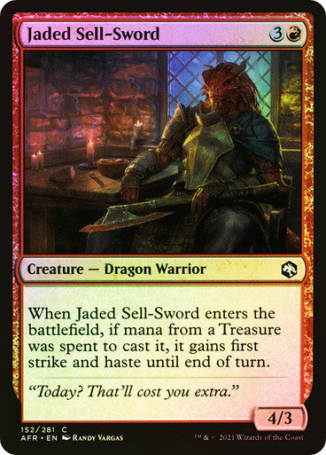 Jaded Sell-Sword Foil