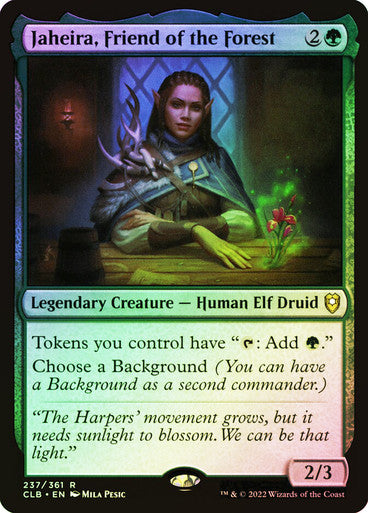 Jaheira, Friend of the Forest Foil