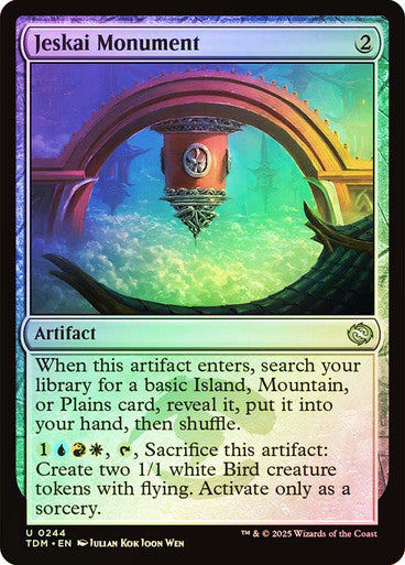 Jeskai Monument Foil