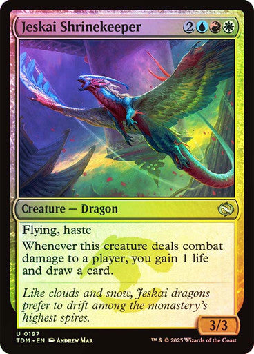 Jeskai Shrinekeeper Foil