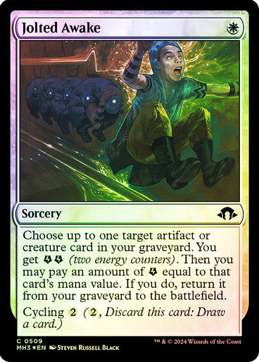 Jolted Awake Ripple Foil