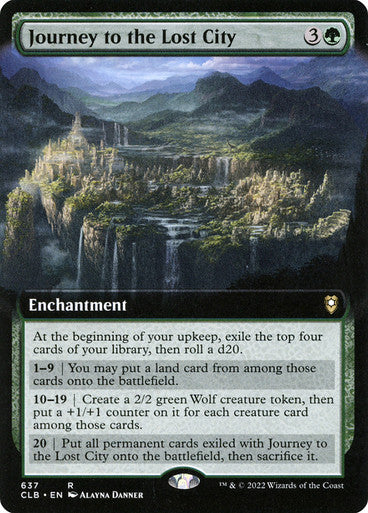 Journey to the Lost City (Extended Art)