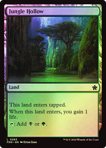 Jungle Hollow Foil
