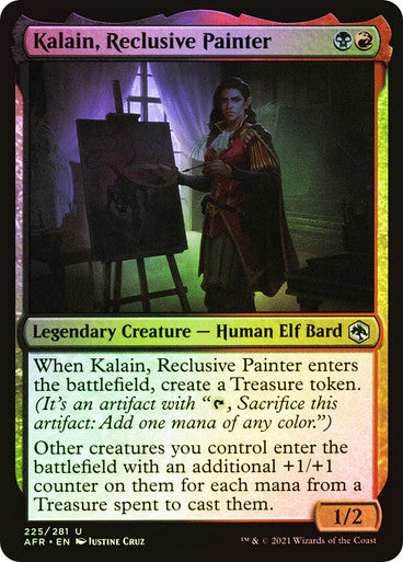 Kalain, Reclusive Painter Foil