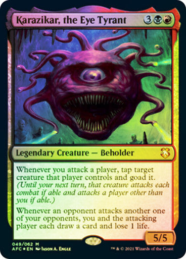 Karazikar, the Eye Tyrant Foil