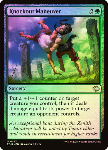 Knockout Maneuver Foil
