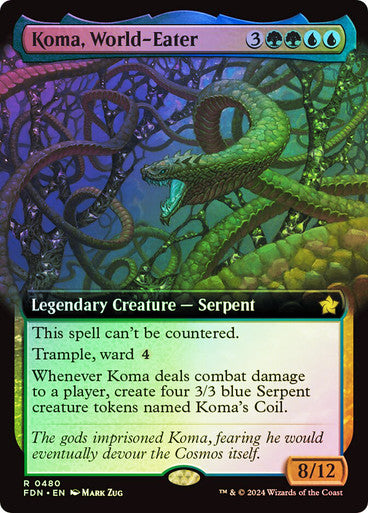 Koma, World-Eater (Extended Art) Foil