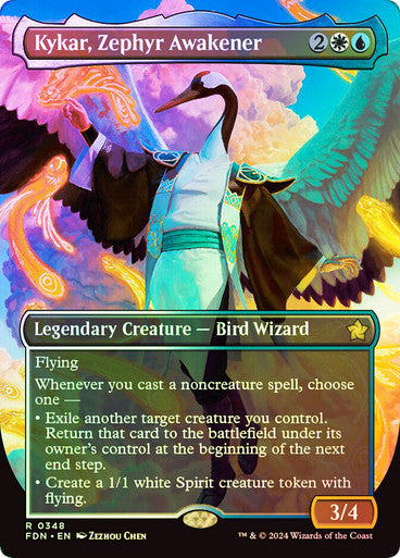 Kykar, Zephyr Awakener (Borderless) Foil