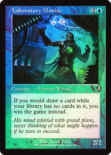 Laboratory Maniac (Retro Frame) Foil