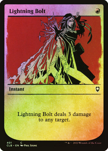 Lightning Bolt (Showcase) Foil