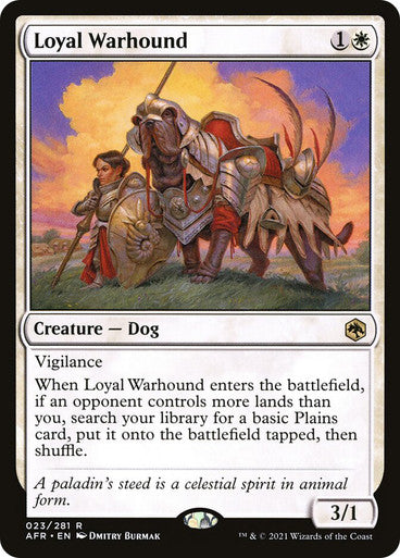 Loyal Warhound (Spanish)