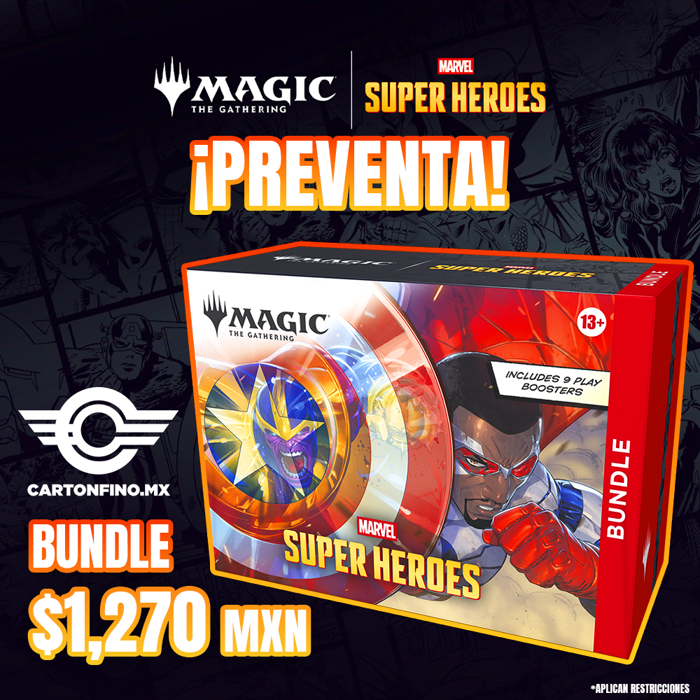 PREVENTA Marvel Super Heroes Bundle