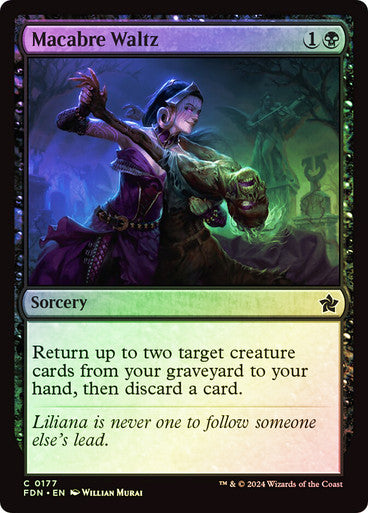 Macabre Waltz Foil