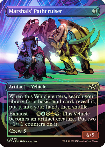 Marshals' Pathcruiser (Borderless) Foil