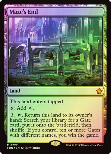 Maze's End Foil