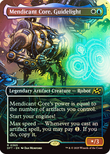 Mendicant Core, Guidelight (Borderless) Foil