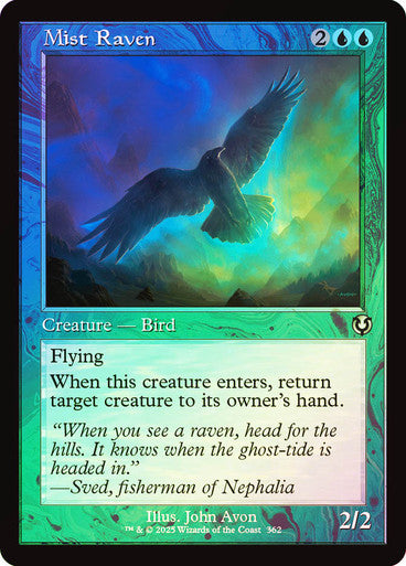 Mist Raven (Retro Frame) Foil