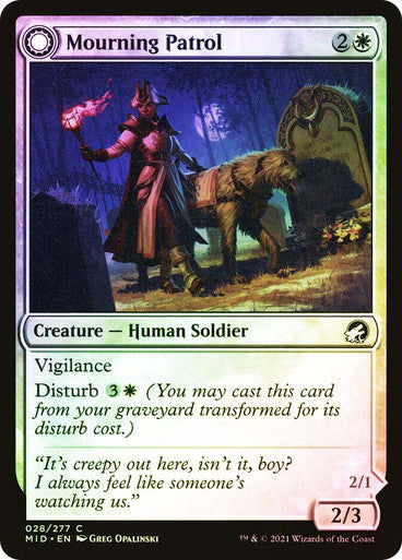 Mourning Patrol // Morning Apparition Foil