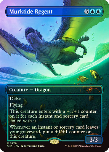 Murktide Regent (Secret Lair) Foil