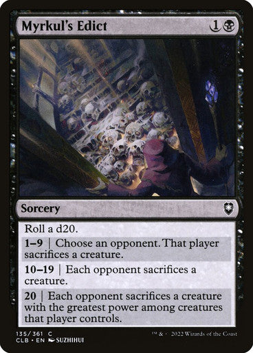 Myrkul's Edict (Japanese)