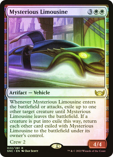 Mysterious Limousine Foil