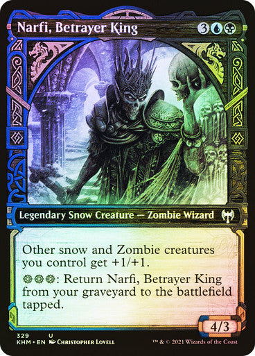 Narfi, Betrayer King (Showcase) Foil