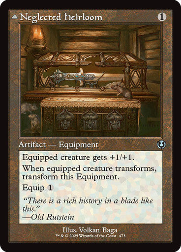 Neglected Heirloom // Ashmouth Blade (Retro Frame)