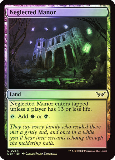 Neglected Manor Foil