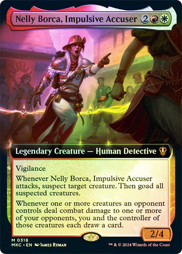 Nelly Borca, Impulsive Accuser (Extended Art) Foil