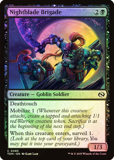 Nightblade Brigade Foil
