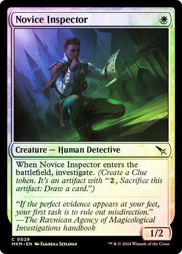 Novice Inspector Foil