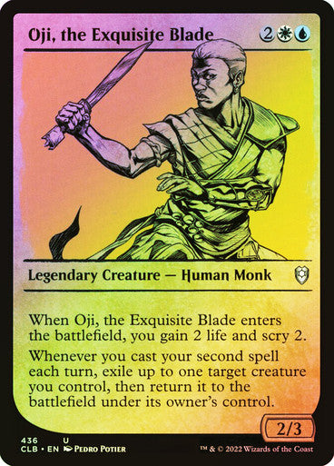 Oji, the Exquisite Blade (Showcase) Foil