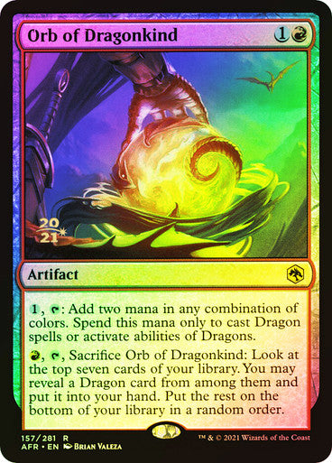 Orb of Dragonkind (Prerelease) Foil