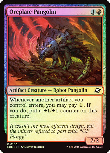 Oreplate Pangolin Foil