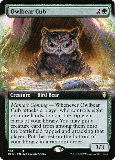 Owlbear Cub (Extended Art)